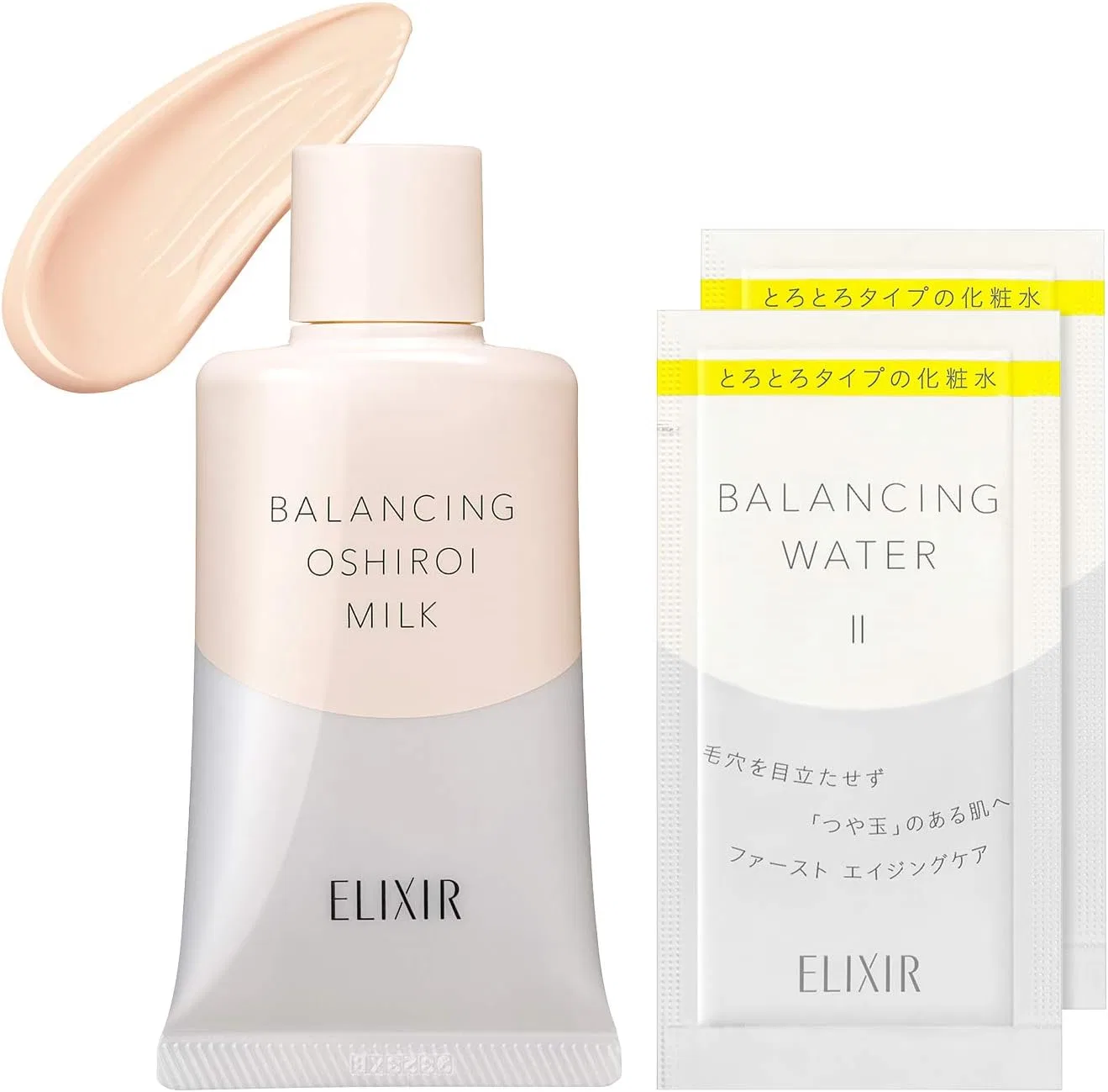 Набор для ухода за кожей Balancing Funny Milk C Limited Set Elixir Reflet 35 г + 2 мл x 2