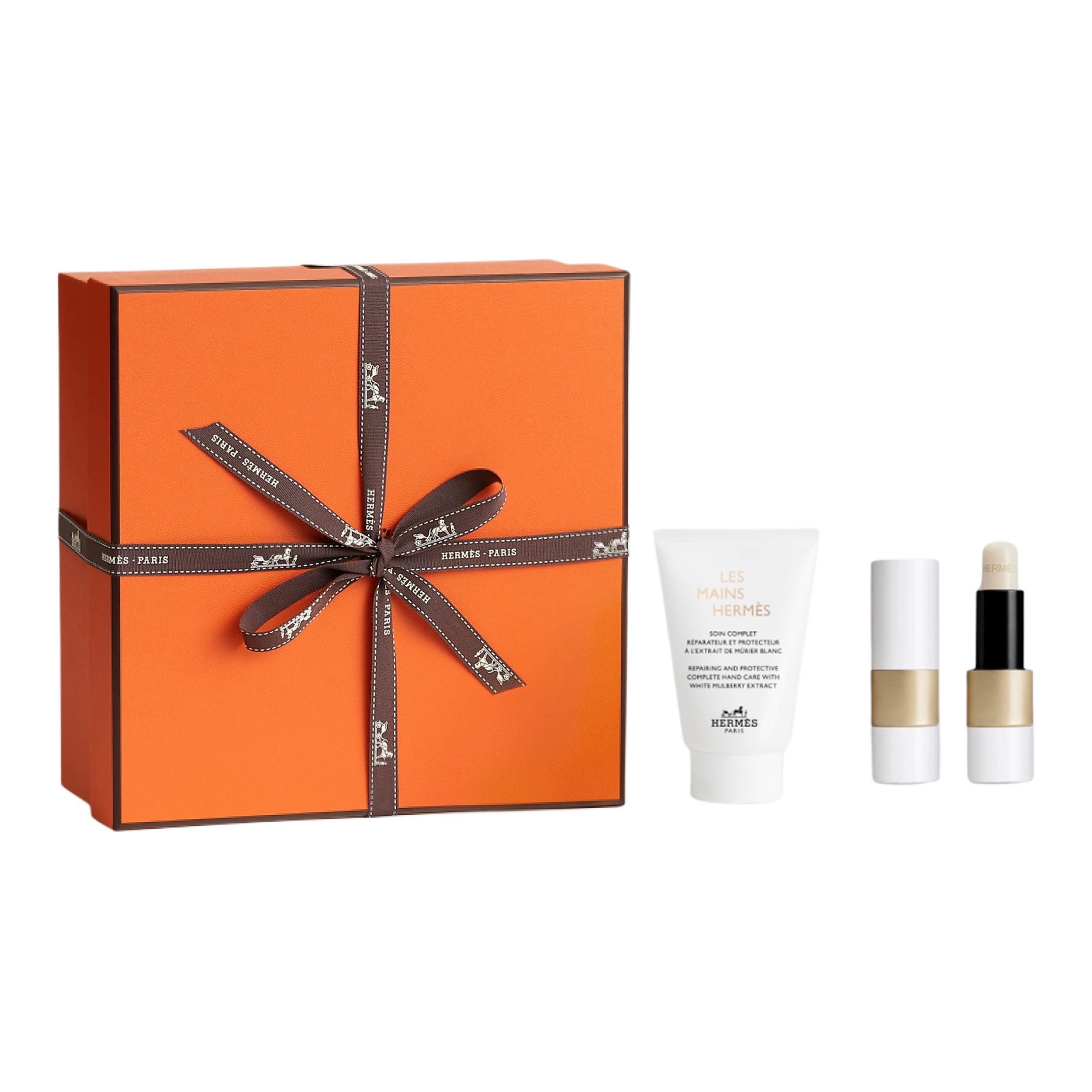 

Набор бальзама для губ и крема для рук увлажняет и питает 3,5г+50мл/3,5г+100мл HERMES