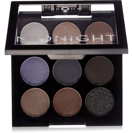 

Палитра теней для век Colors Urban Cosmetics Mnp01 Midnight 4,5 г Bronx