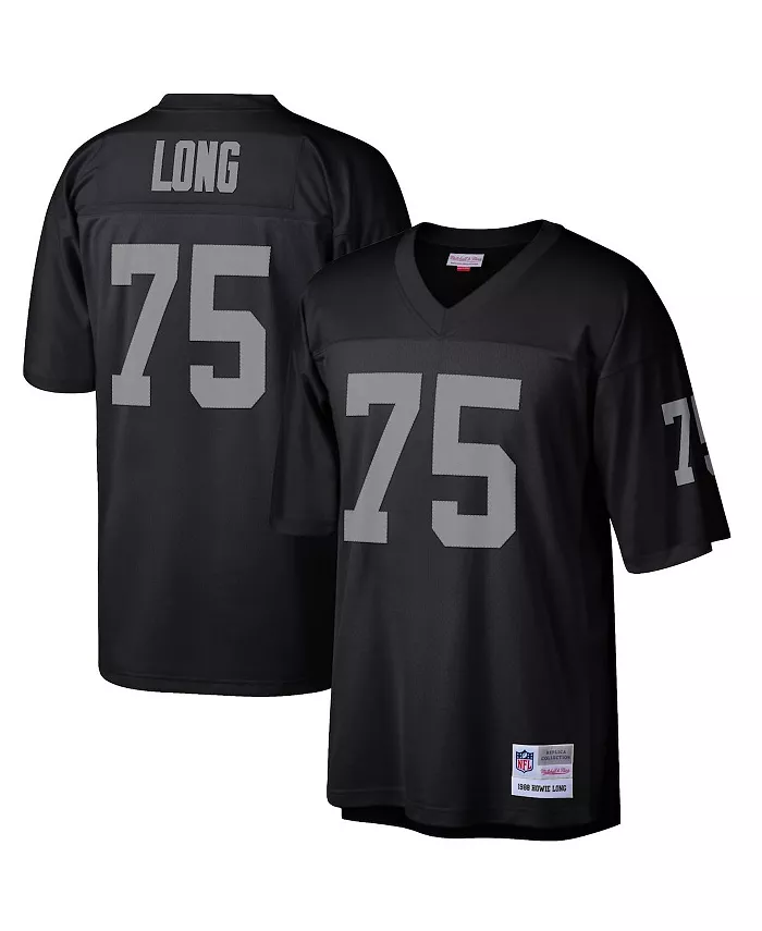 

Мужская реплика джерси Howie Long Black Las Vegas Raiders из коллекции Retired Player Legacy Mitchell & Ness