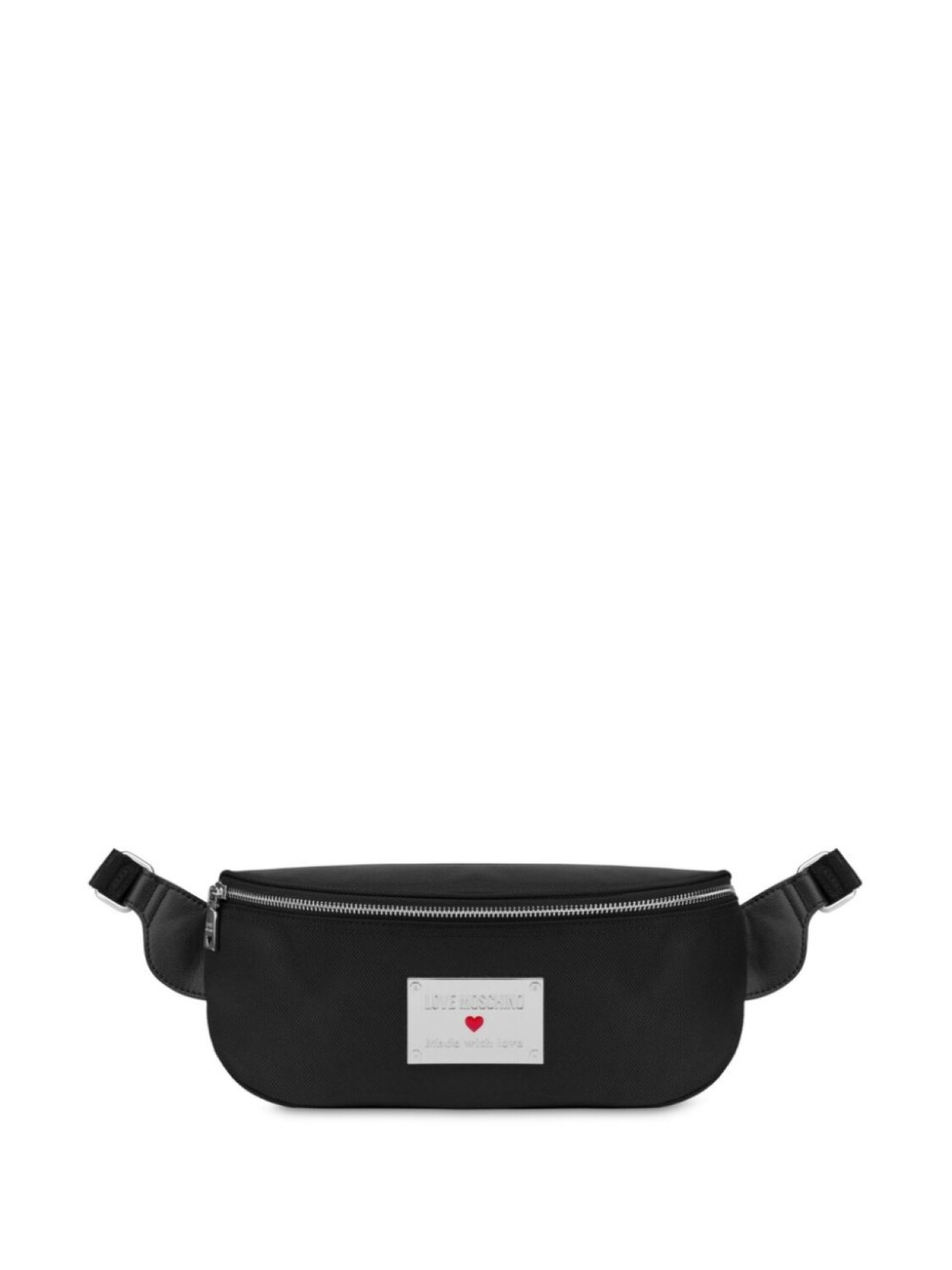 

Love Moschino поясная сумка с логотипом, черный