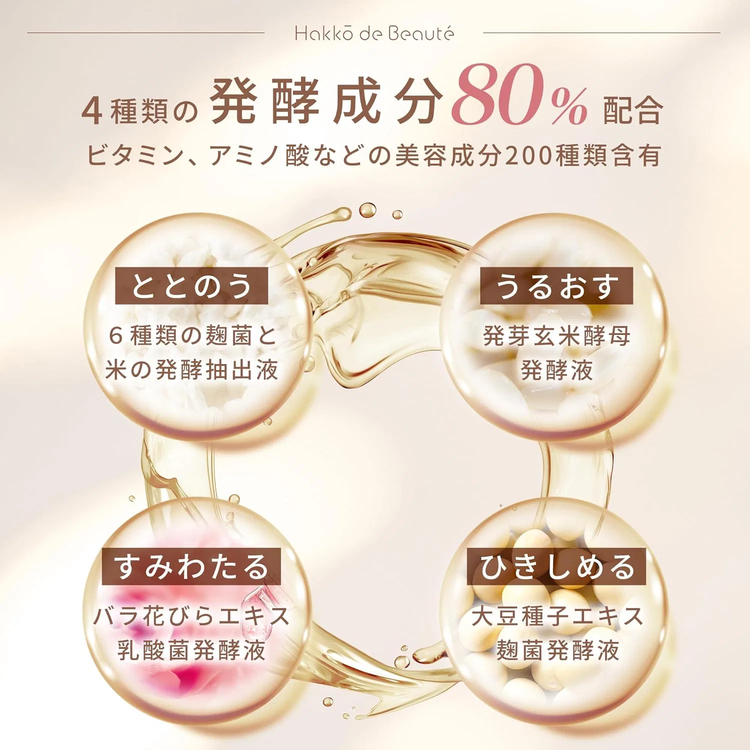 Сыворотка Hakkō De Beauté — Для лица и шеи ферментированная, 30 мл — фото 4