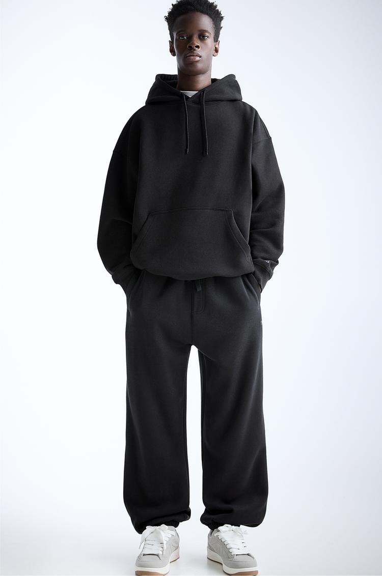 

Комплект спортивного костюма Jogger Hoodie Pull And Bear, черный
