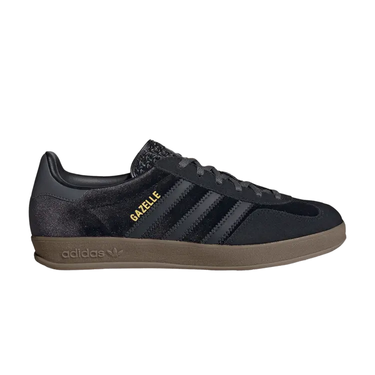 

Кроссовки adidas Wmns Gazelle Indoor Black Carbon Velvet, черный