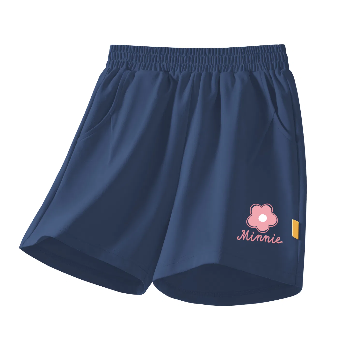 Детские шорты Thin Disney, Di F Small Flower K_Bottom Right Deep Sea Blue