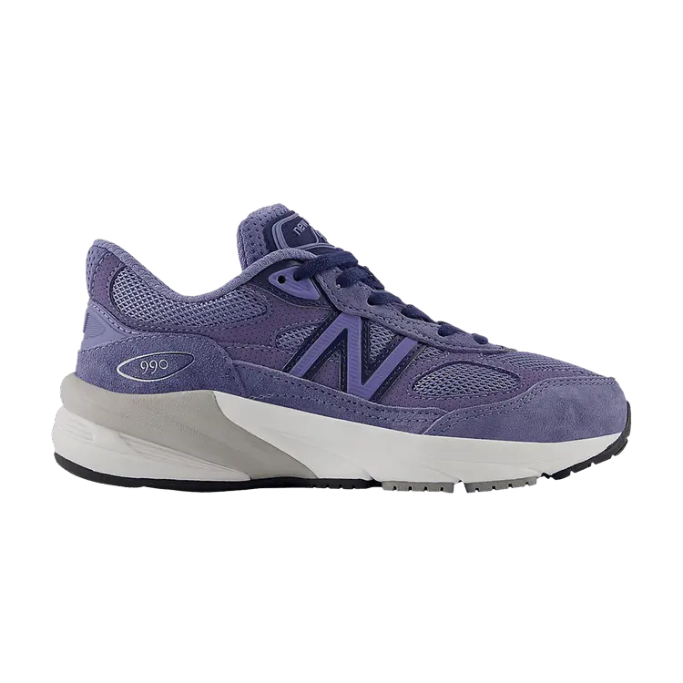 

Кроссовки New Balance 990v6 Little Kid Purple, фиолетовый