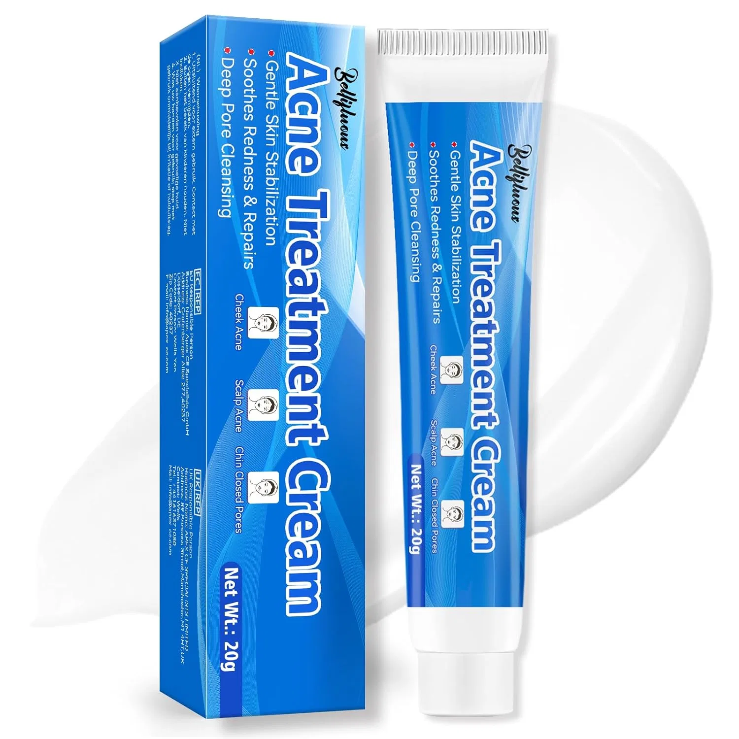 Крем для лица Bellifluous — От прыщей Anti Pimple для всех типов кожи