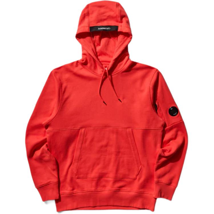 

C.P. Company Lens худи с детализированным капюшоном C.P.Company, красный