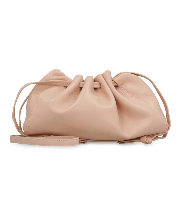 

Шикарная кожаная мини-сумка Mansur Gavriel, розовый