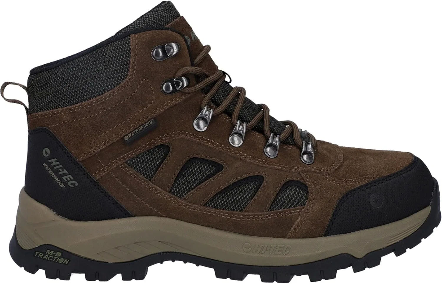 Мужские ботинки Hi-Tec Bandera Expedition Mid Wide, Brown — фото 4
