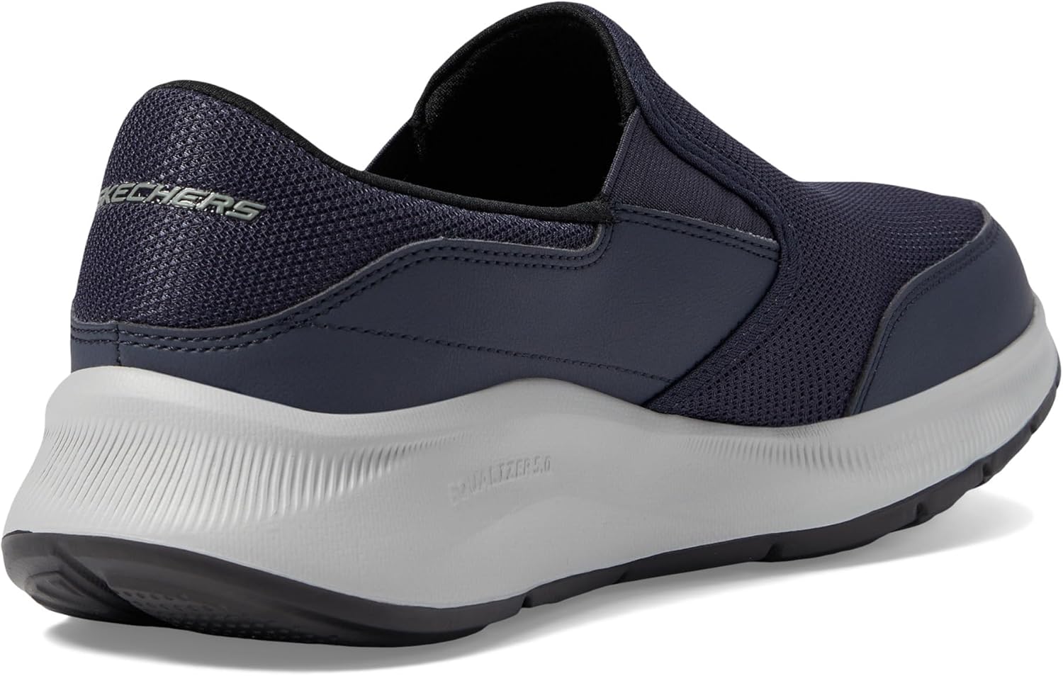 Мужские слипоны Skechers Expected 2.0 Arago из канвы, Navy Persist — фото 4