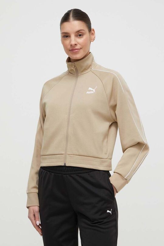 

Толстовка с капюшоном Puma, бежевый