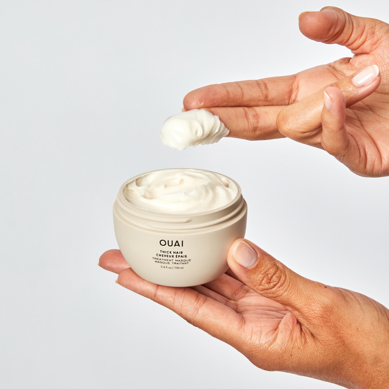 Бальзам для волос thick hair treatment masque Ouai, объем 100 мл — фото 2