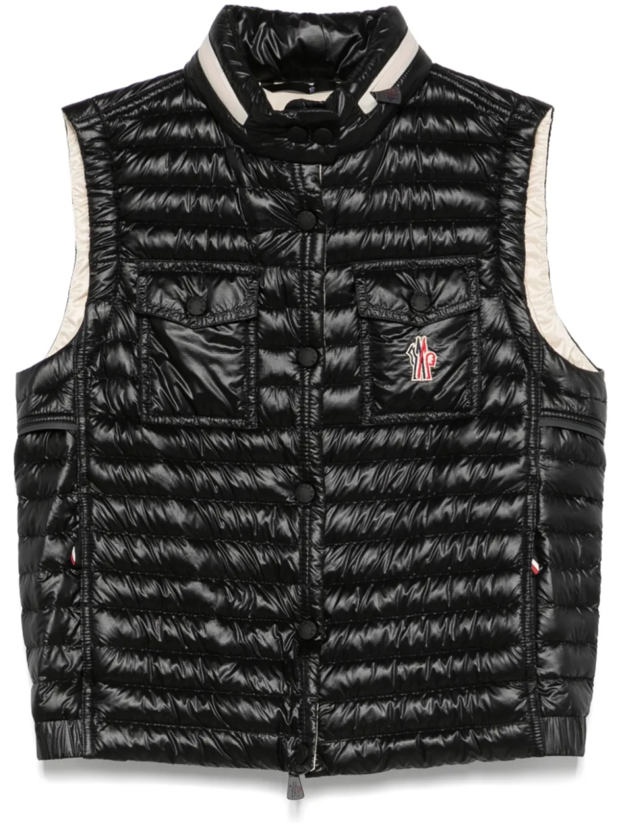 

Moncler Grenoble утепленный жилет, черный