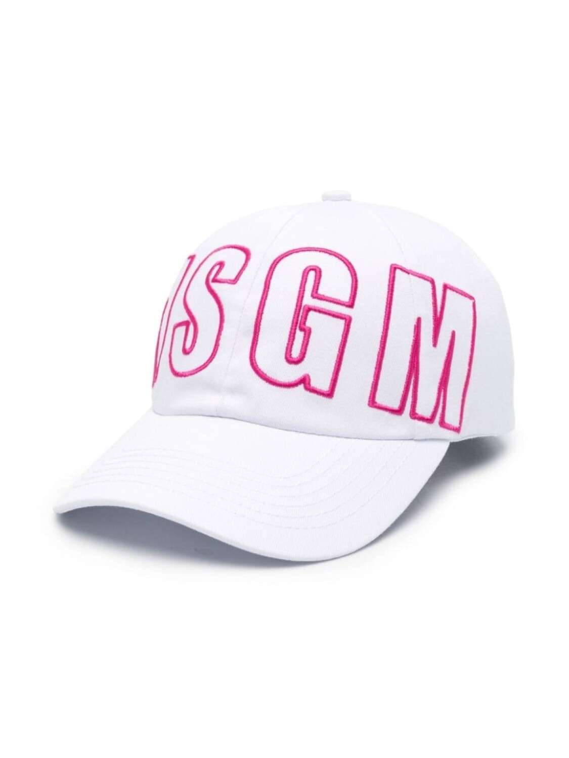

MSGM Kids шапка с вышитым логотипом, белый