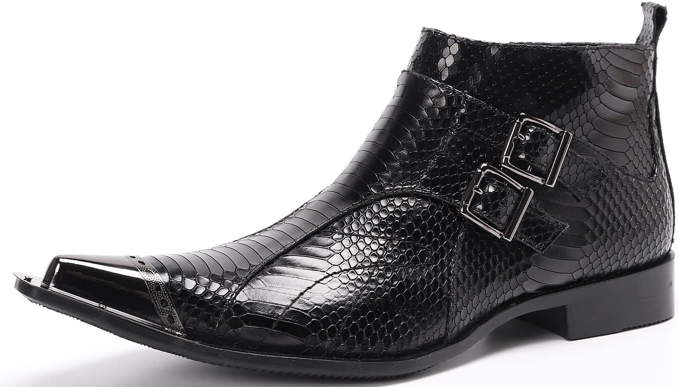 

Ботинки Santimon Mens Chelsea для мужчин, повседневные, для вечеринки, черный