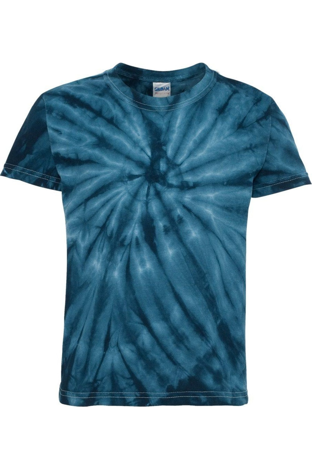

Футболка Dyenomite Youth Cyclone Pinwheel Tie-Dyed, темно-синий