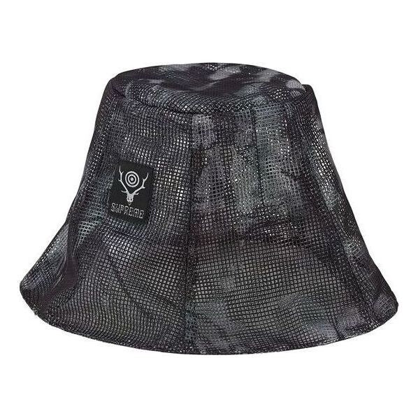 

Бейсболка x south2 west8 bush tulip hat 'black' Supreme, черный