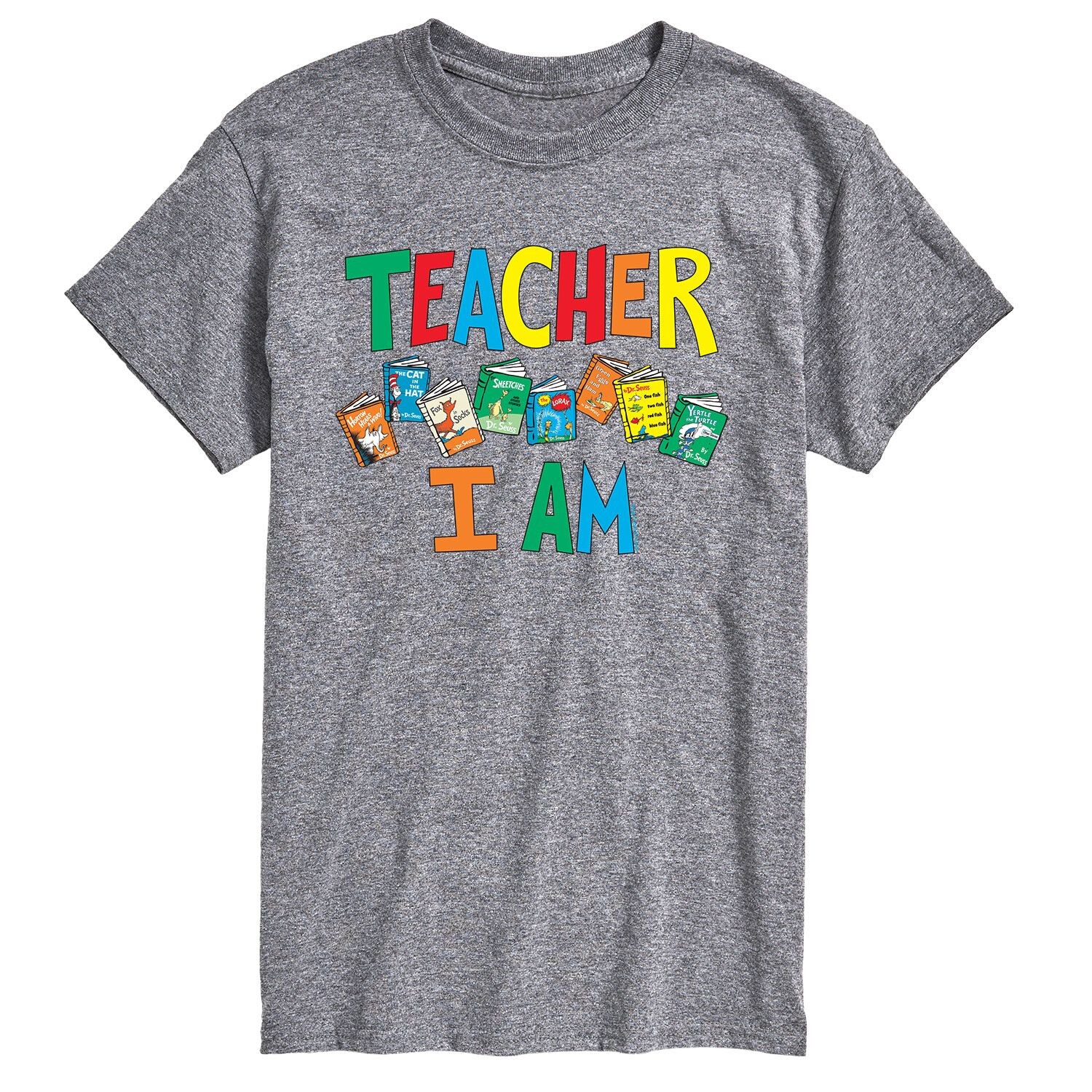 

Мужская футболка Dr. Seuss Teacher I Am Tee Licensed Character