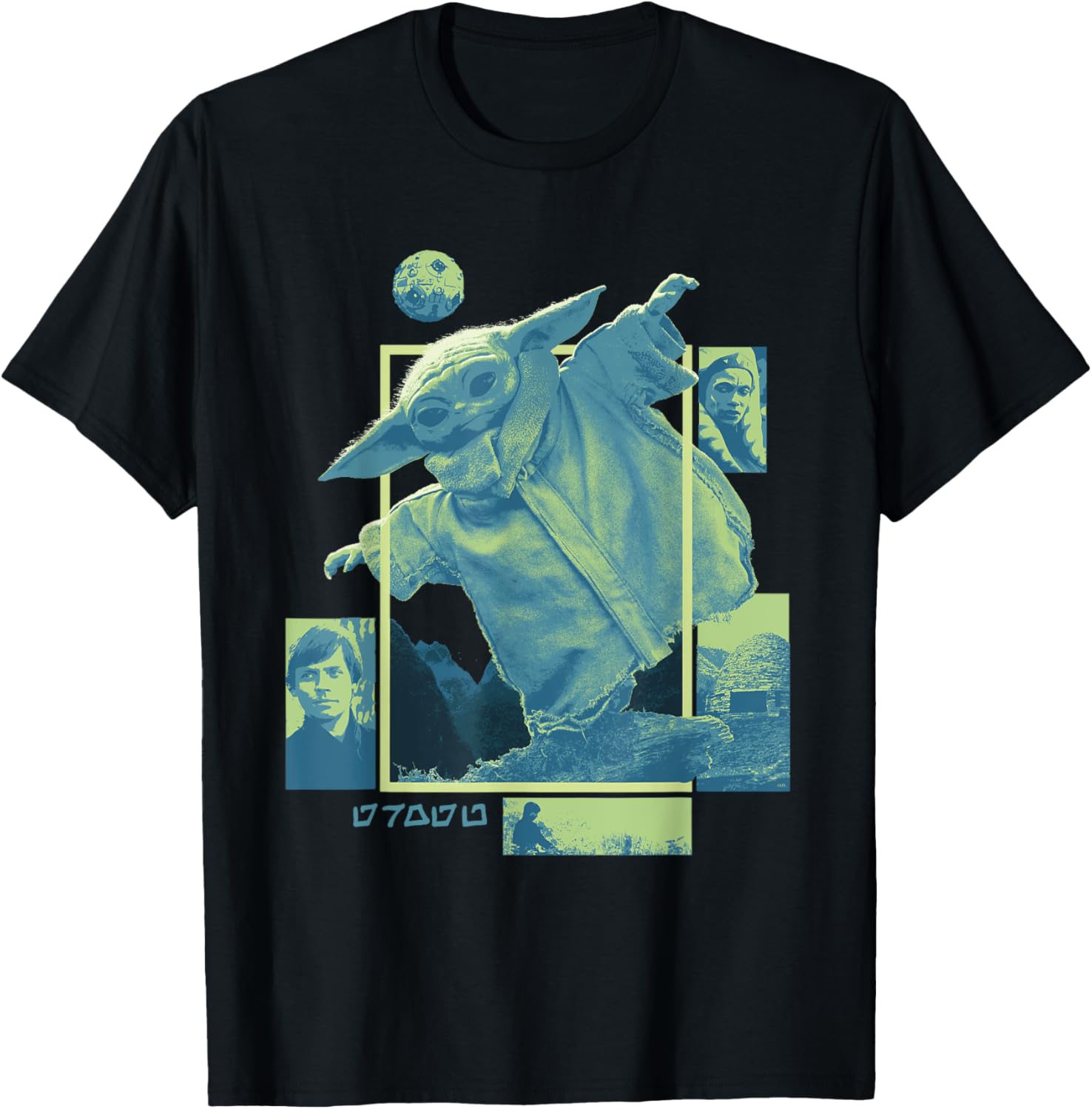 

Футболка Star Wars Боба Фетт Груг Люк Скайуокер Асока, черная