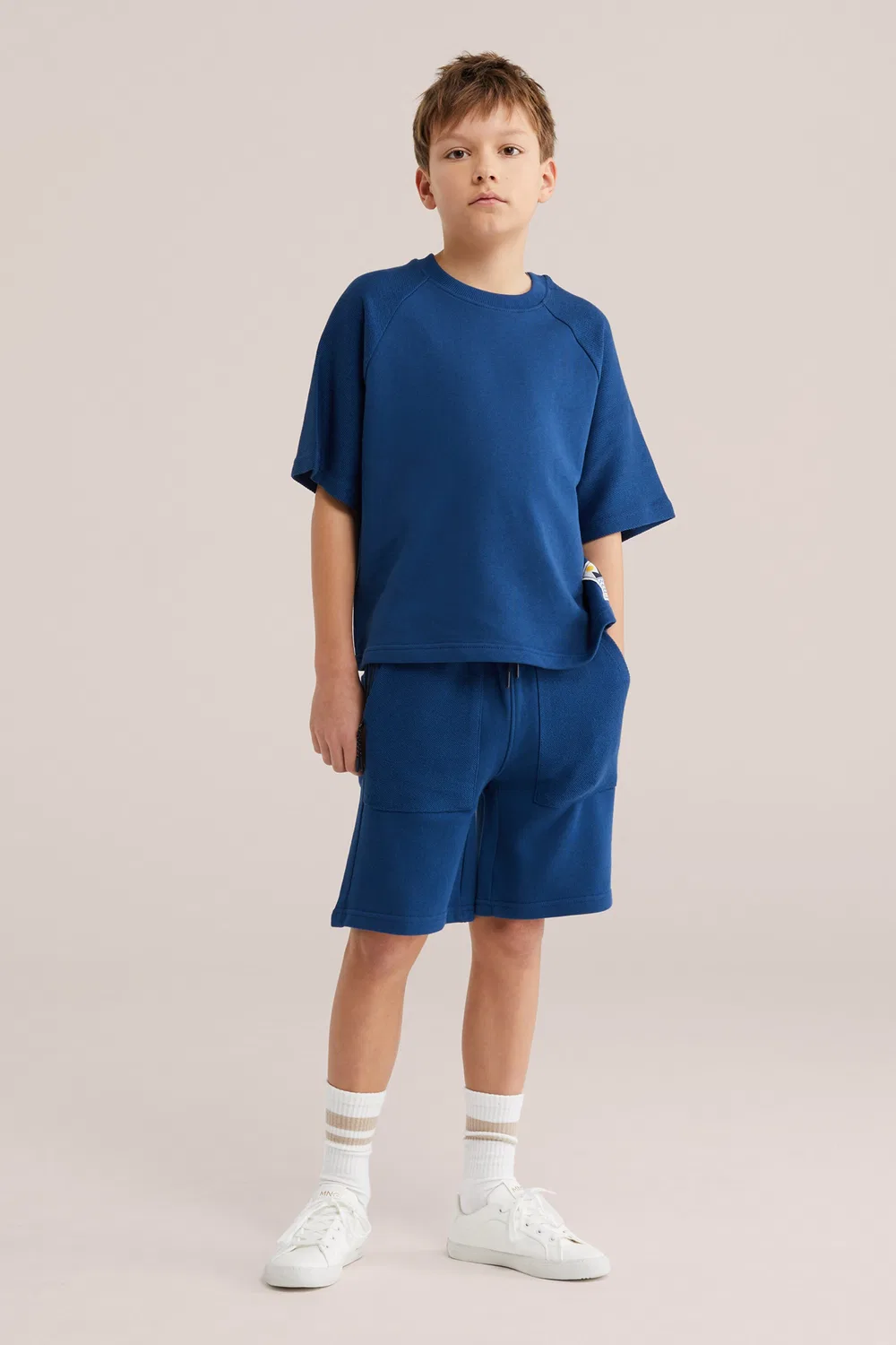 Обычные брюки We Fashion, Dark Blue — фото 4