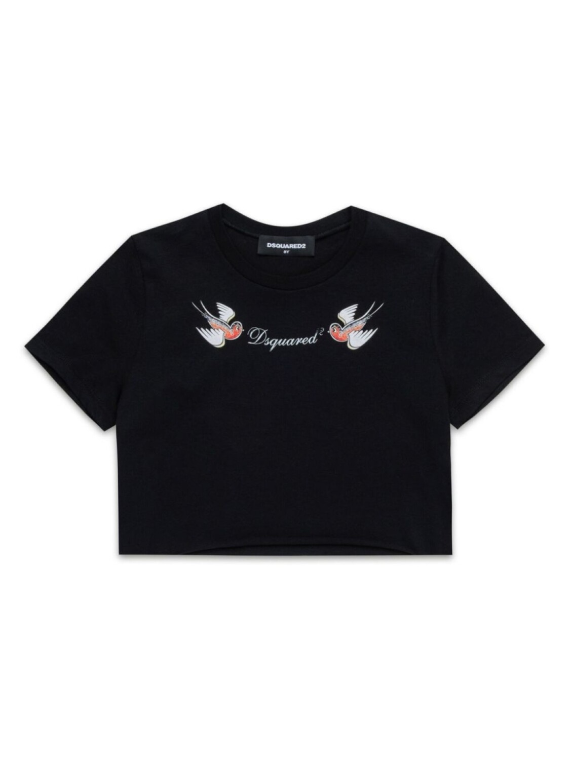 

DSQUARED2 KIDS футболка с логотипом, черный