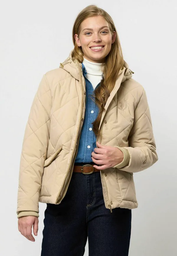 Зимняя куртка uwkenya U.S. Polo Assn., White Pepper