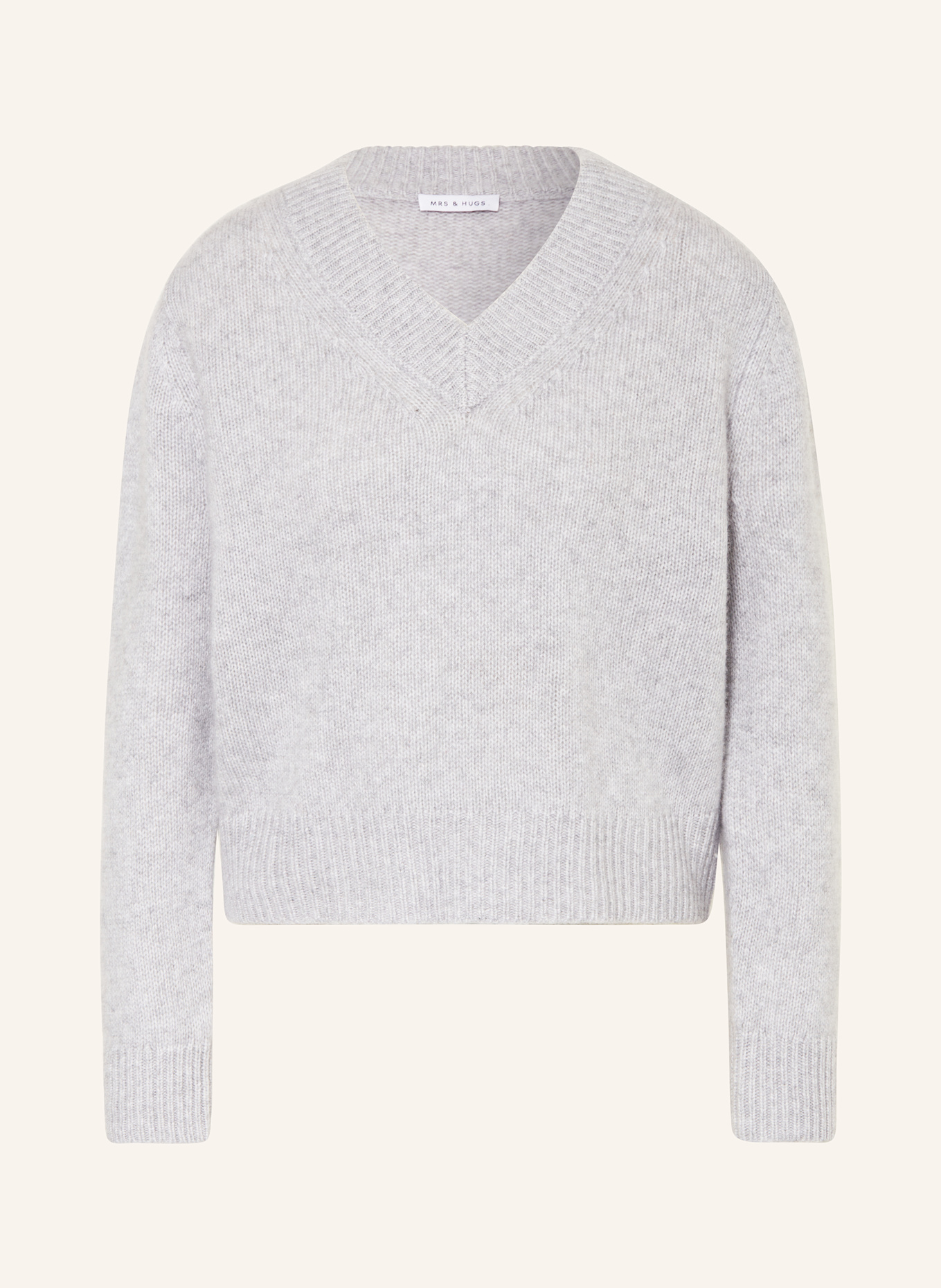 

Кашемировый свитер Mrs & Hugs, серый
