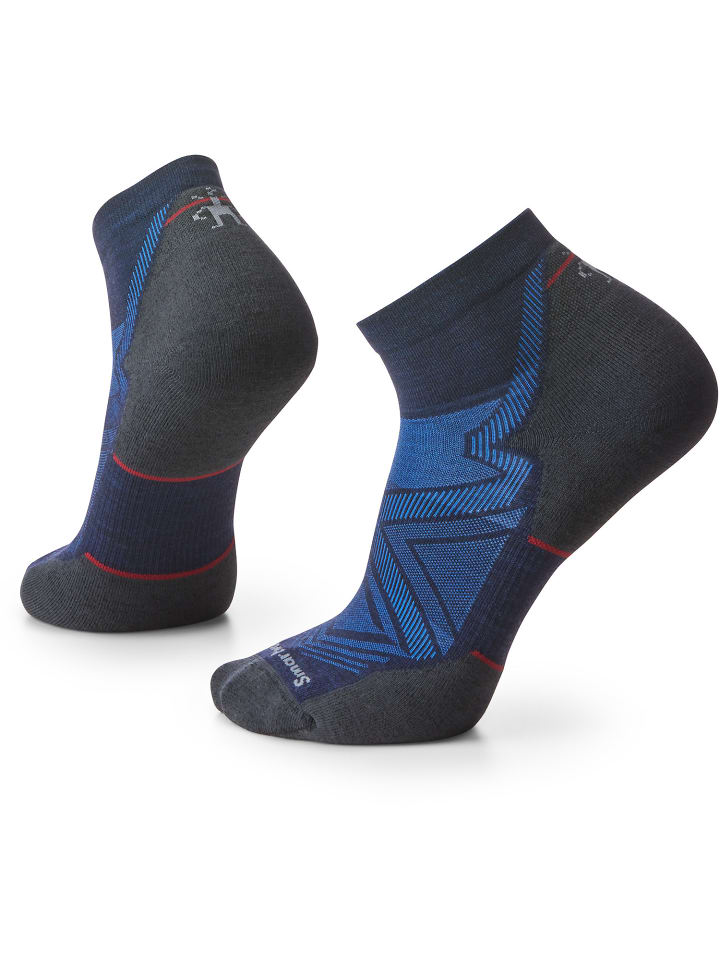 

SMARTWOOL Мягкие носки M RUN TARGETED Cushiankle, темно-синие