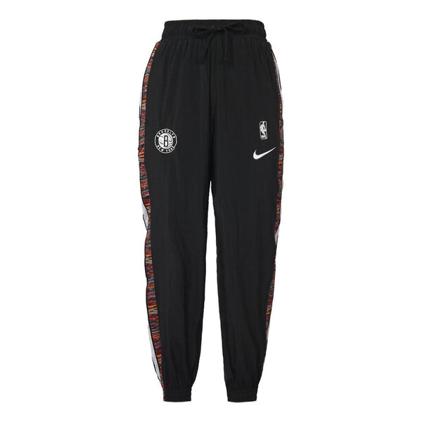 

Брюки nba courtside city edition brooklyn nets sports long pants black Nike, черный