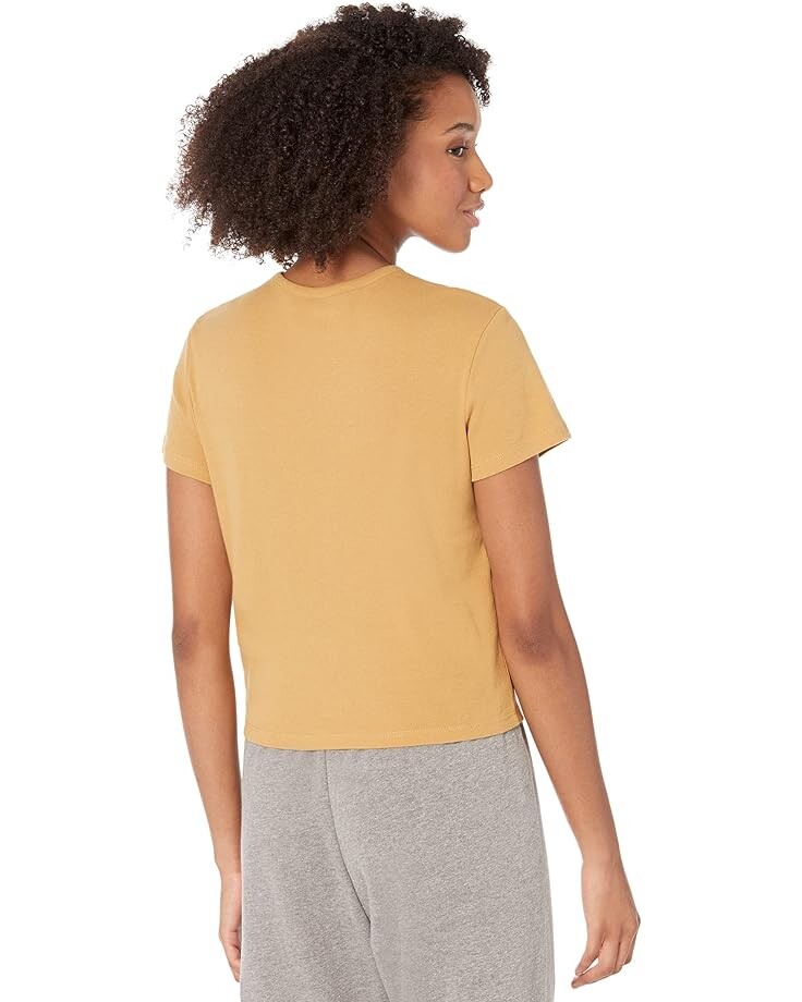 

Футболка Hurley Nadya Rib Baby Tee, цвет Iced Coffee