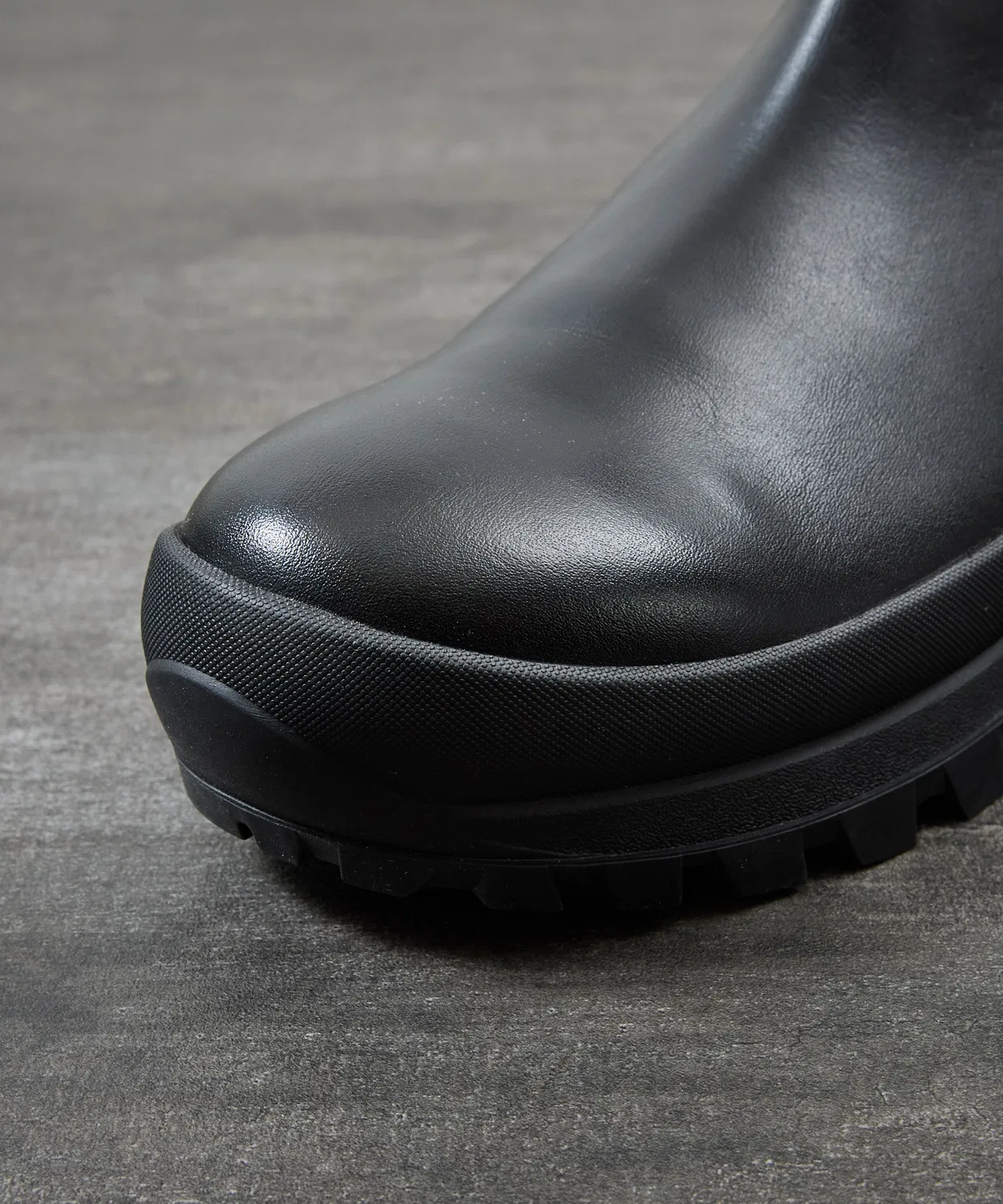 Ботинки кожаные PADRONE SIDE GORE BOOTS с Vibram подошвой, черные — фото 4