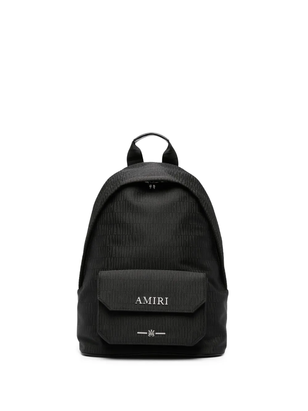 

Жаккардовый рюкзак с монограммой AMIRI, черный