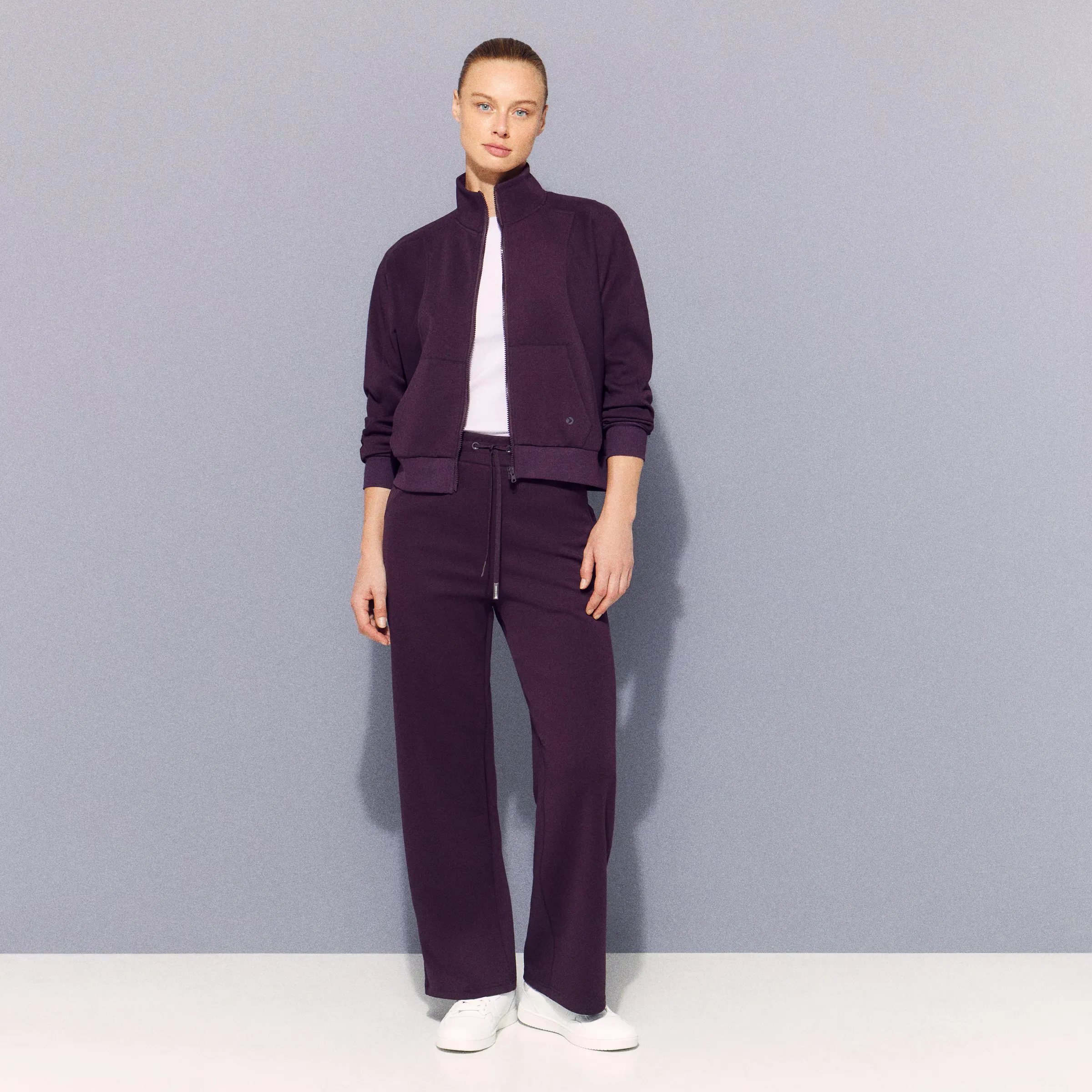 

Широкие длинные брюки из вискозы Sportcasual для женщин Boomerang, розовый