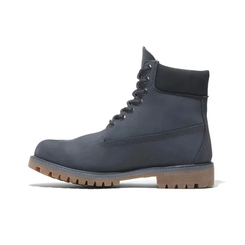 Мужские 6-дюймовые водонепроницаемые ботинки тёмно-синие от Timberland — фото 2
