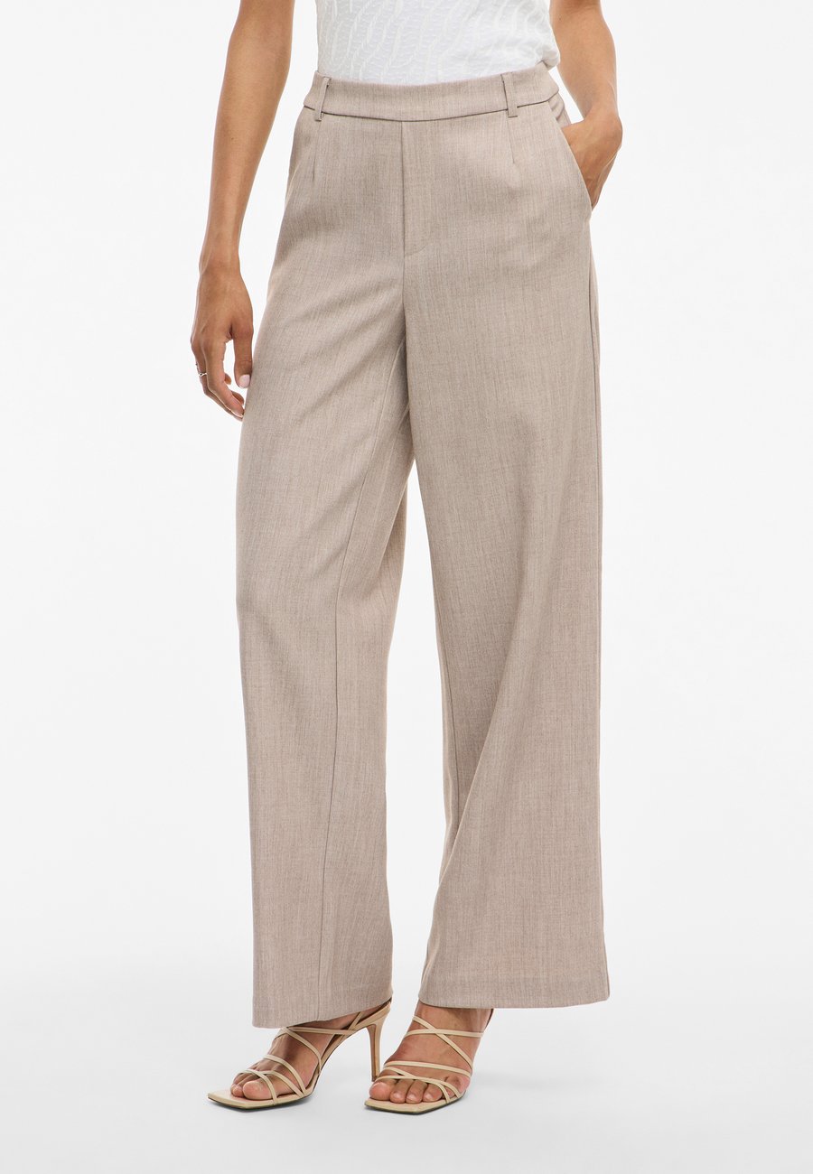 

Брюки VILA VIVARONE WIDE, Natural Melange/Beige