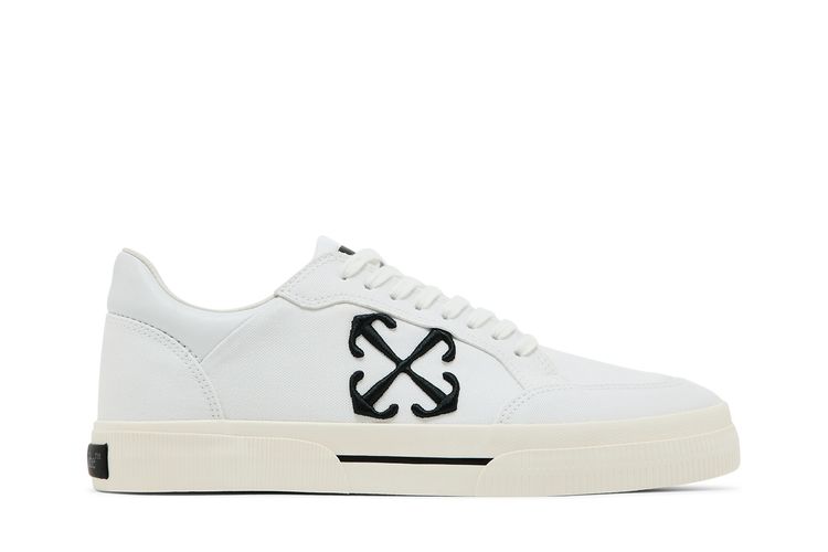 

Кроссовки Off-White New Low Vulcanized 'White Black', белый