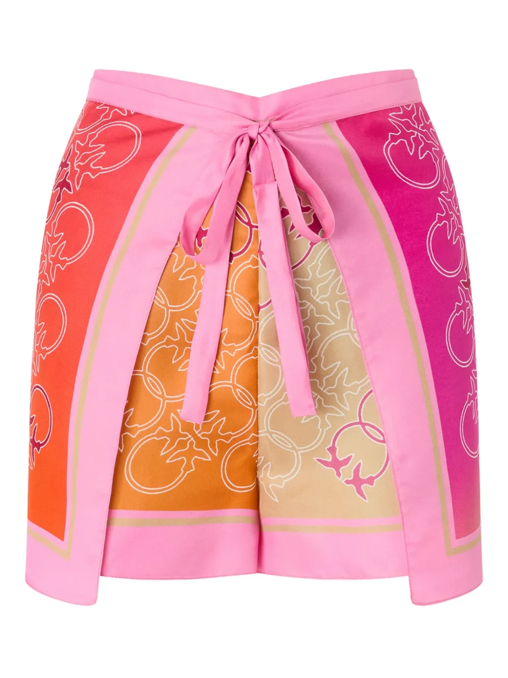 

Пляжная накидка с логотипом Pinko, розовый