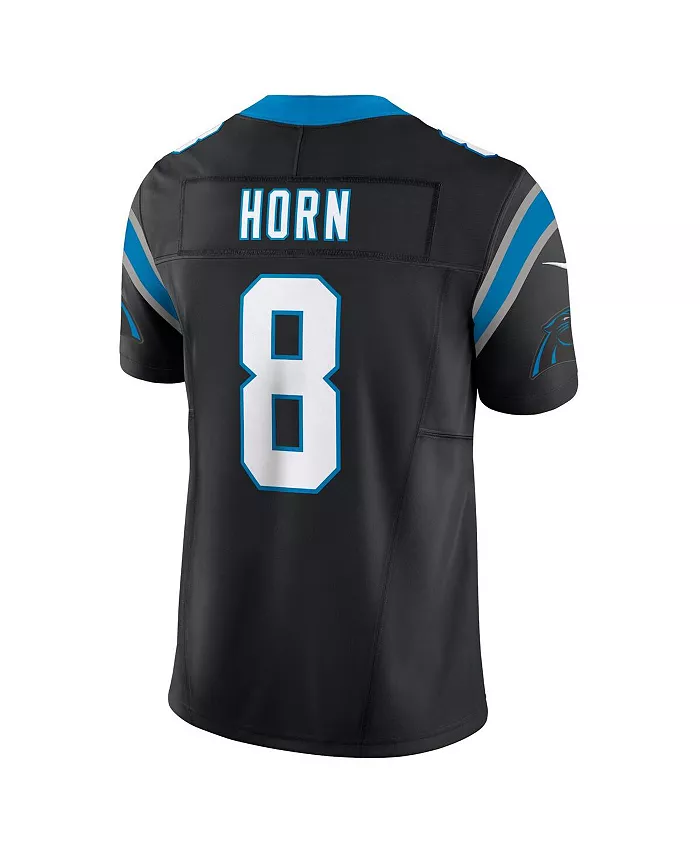 Мужская джерси Jaycee Horn Carolina Panthers Vapor F.U.S.E. Limited Nike, черный — фото 3