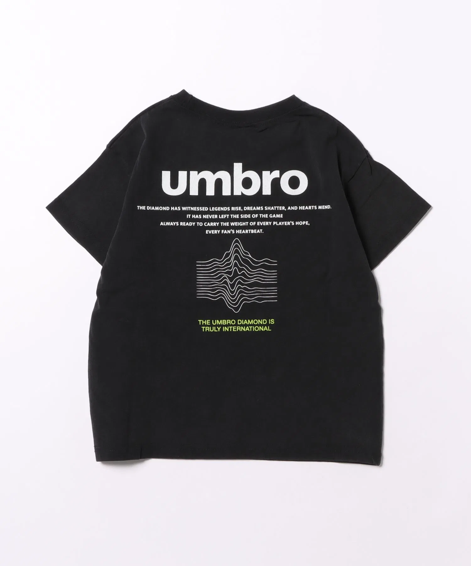 Детская футболка Umbro с коротким рукавом и принтом — фото 3