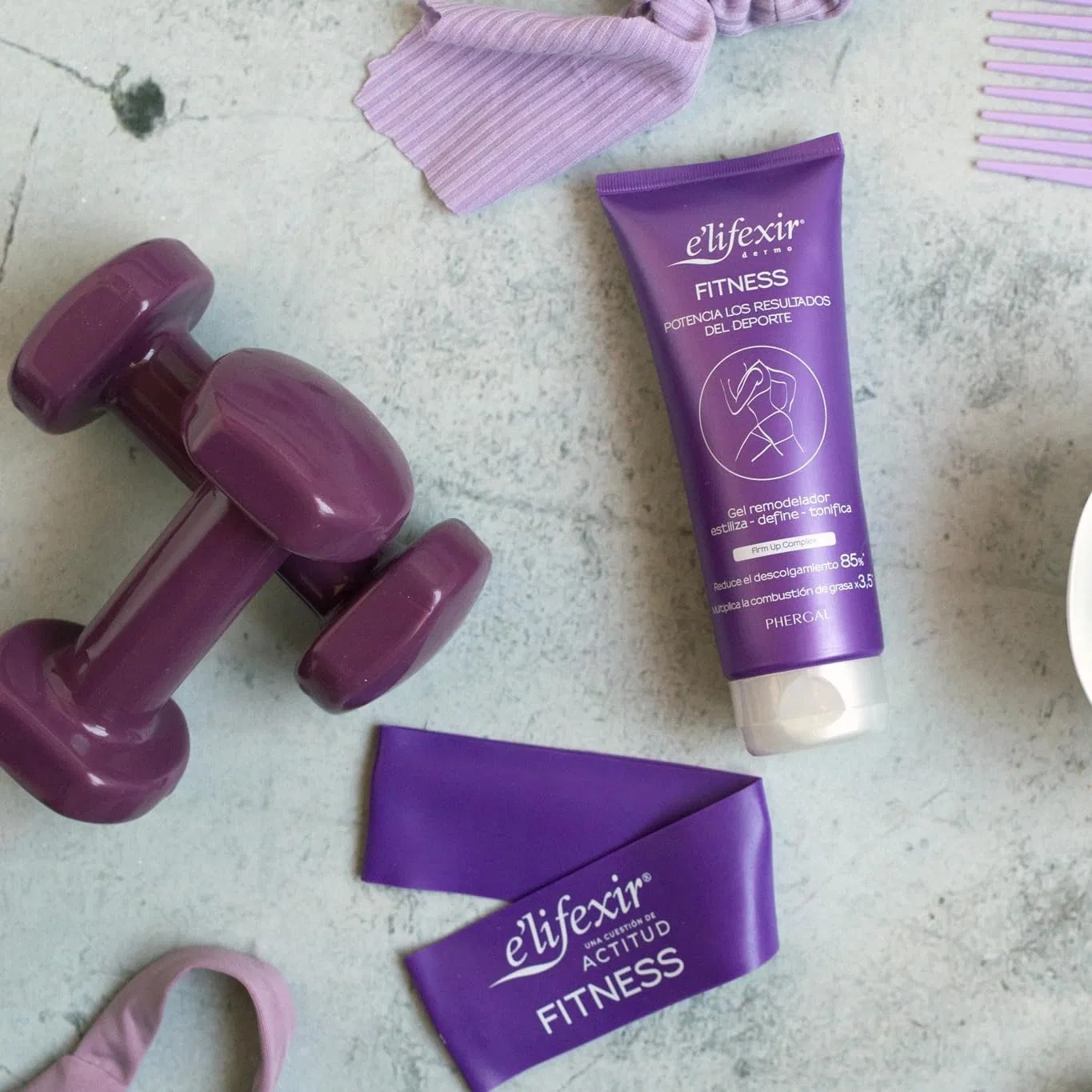 Набор моделирующих кремов для тела «Fitness + Actidren + Push Up 10» от Elifexir E'Lifexir — фото 4