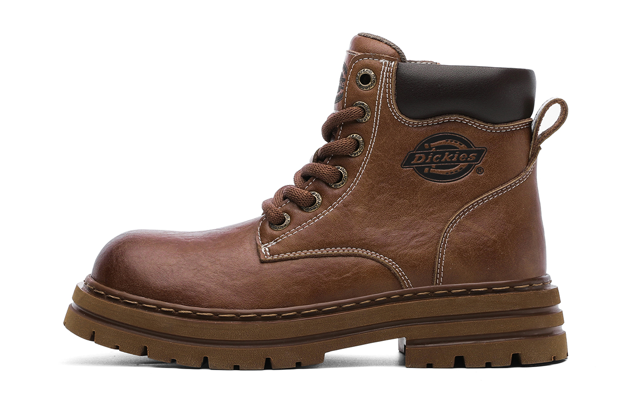 

Детская кожаная обувь для детей Dickies, Coffee