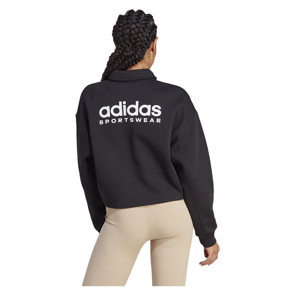 Толстовка adidas Sportswear All Szn Fleece Graphic, черный — фото 2