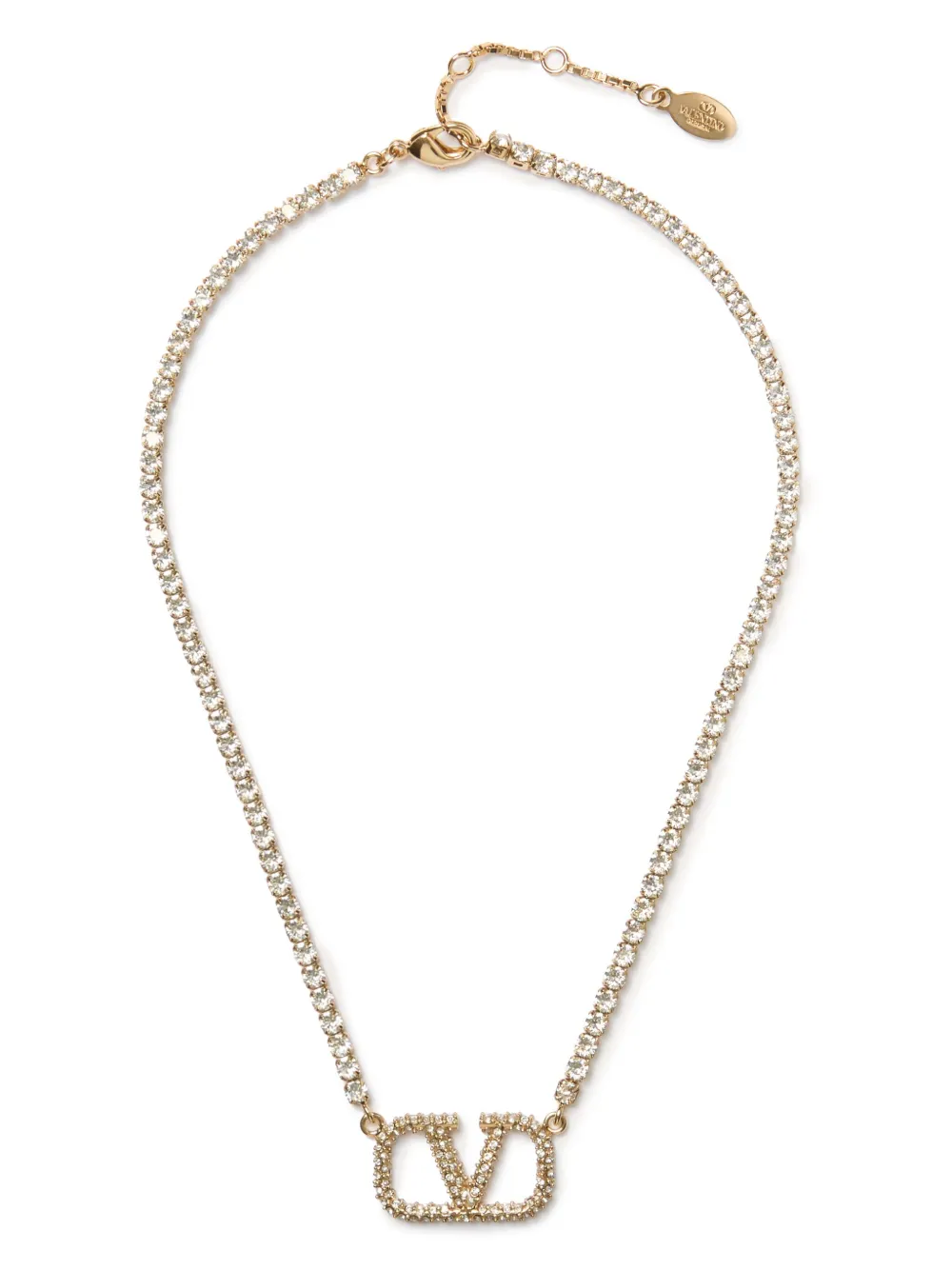 

Колье с логотипом VLogo Signature VALENTINO GARAVANI, золотой