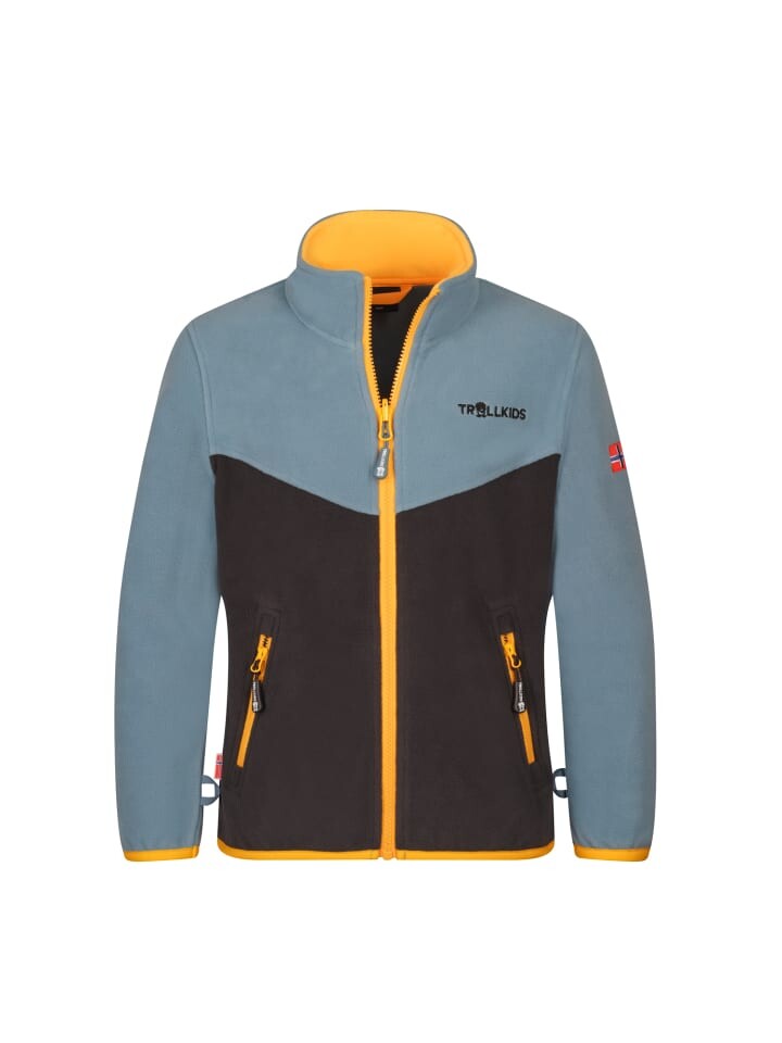 

Флисовая куртка Trollkids Oppdal XT, цвет steel blue