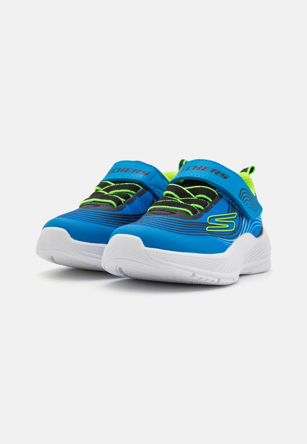 Кроссовки на шнуровке MICROSPEC ADVANCE Skechers, синий — фото 4