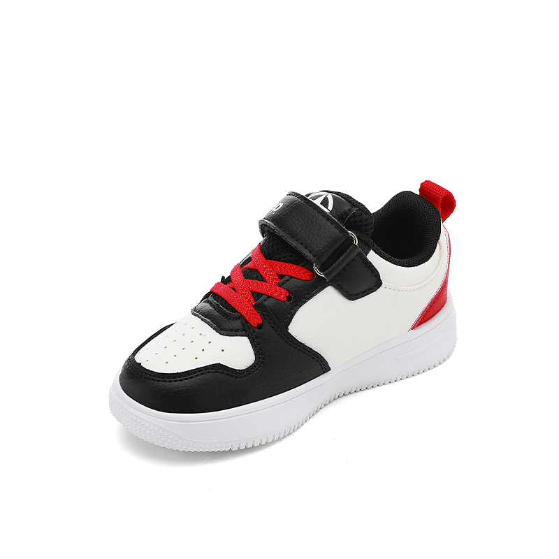 Кроссовки для скейтбординга Air Force 1 Kids Jeep, черный красный — фото 4