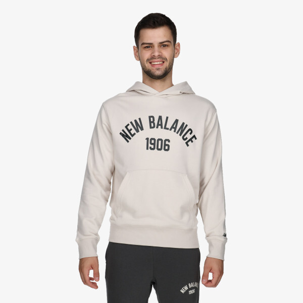 

Флисовая толстовка для легкой атлетики New Balance, серый