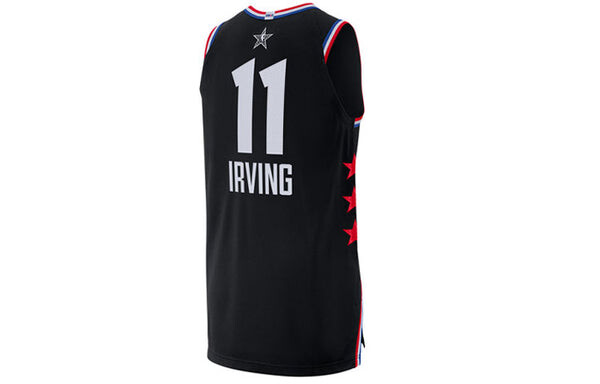Майка Air Jordan NBA Basketball Sports Vest Jersey 2019 All-Star Boston Celtics Kyrie Irving 11 Black, черный — фото 2