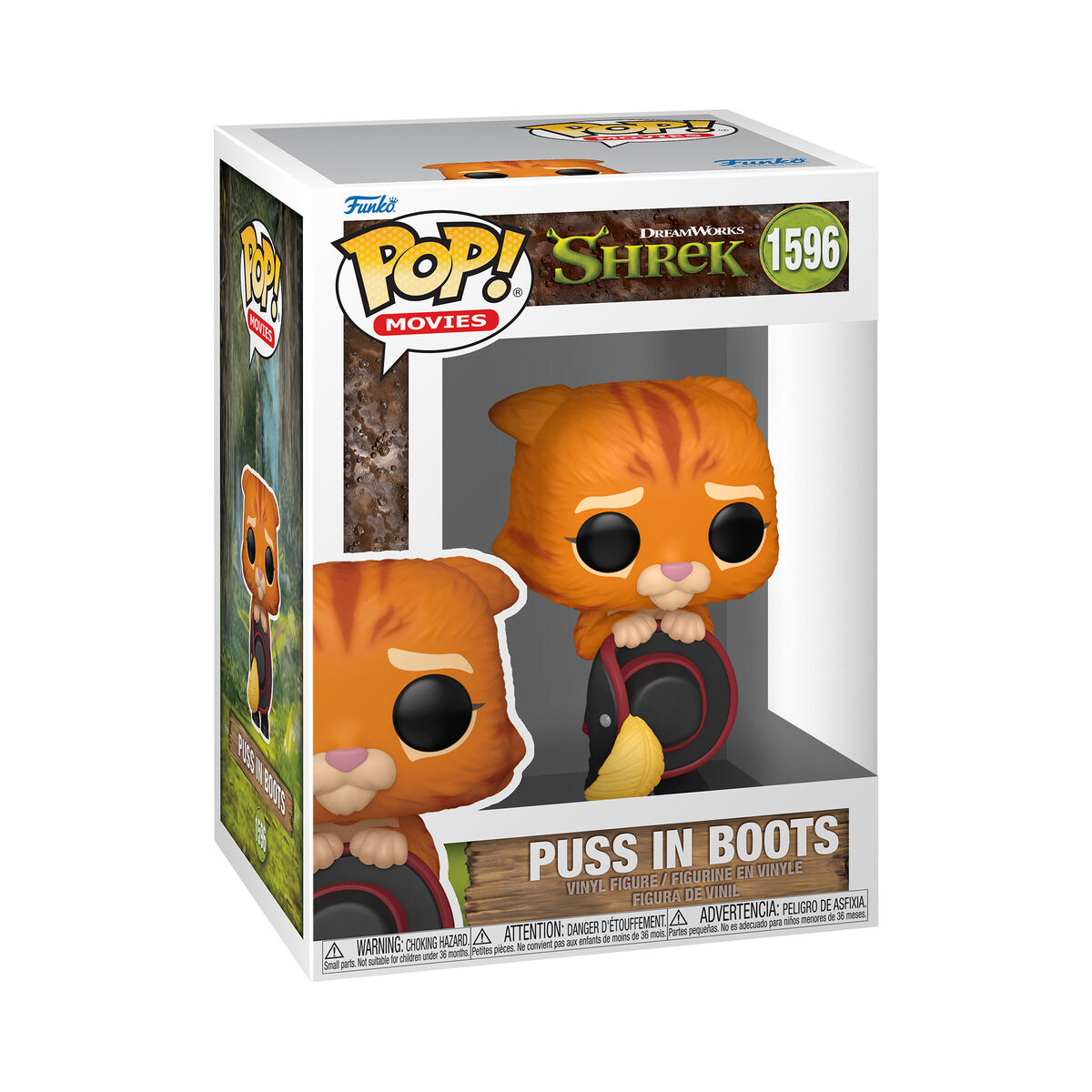 

Funko POP! Кино, коллекционная фигурка, Шрек, Кот в сапогах, 1596 г.